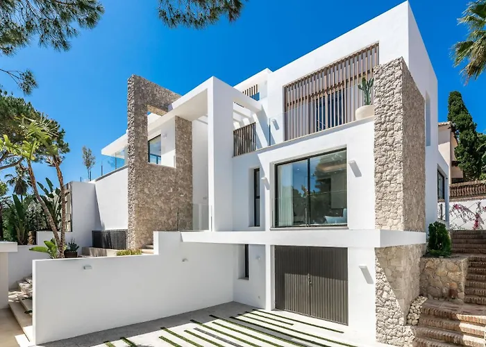 Exclusiva Con Piscina Privada Climatizada فيلة ماربيا